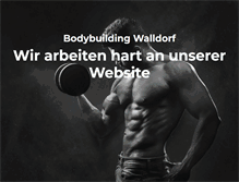 Tablet Screenshot of bodybuilding-walldorf.de